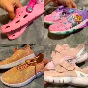 Girls Shoes, Sz 10 (4)